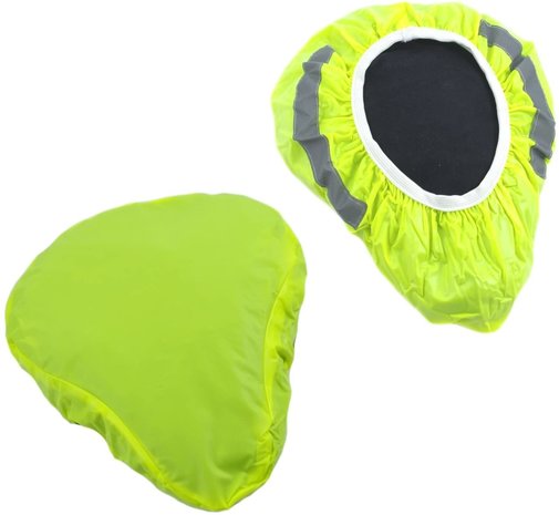 Dunlop Kwalitatief Zadeldekje Voor Fietsen - Gele Tint - Afmetingen 25 Cm X 0.50 Cm - Polyester - Waterdicht Dunlop Kwalitatief Zadeldekje Voor Fietsen - Gele Tint - Afmetingen 25 Cm X 0.50 Cm - Polyester - Waterdicht