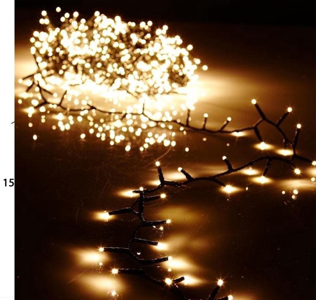 Merkloos Christmas lights Warm white | 100 LEDs | 7.4 + 3 Meters | Seasonal decoration | Colour black Merkloos Christmas lights Warm white | 100 LEDs | 7.4 + 3 Meters | Seasonal decoration | Colour black