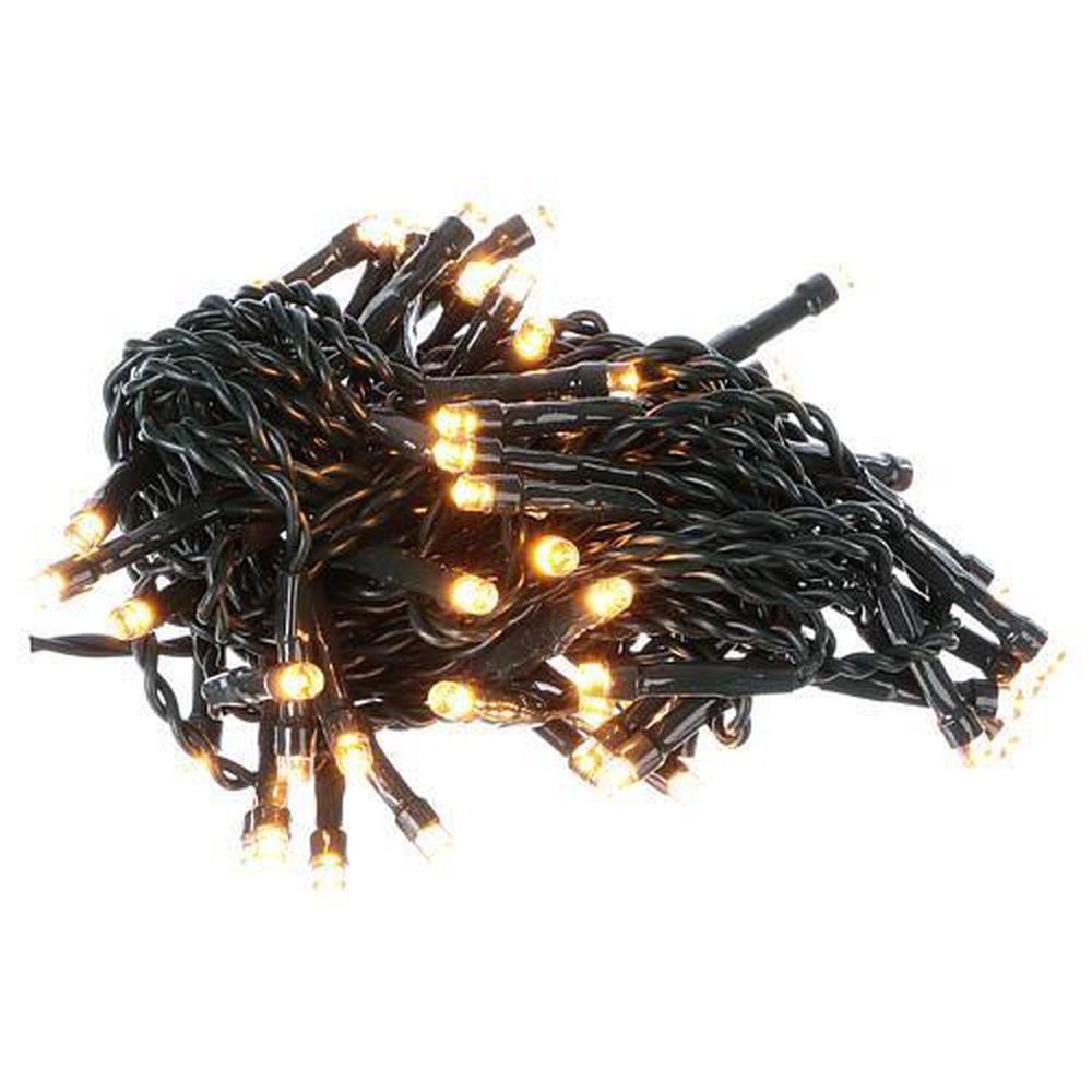 Merkloos Christmas lights Warm white | 100 LEDs | 7.4 + 3 Meters | Seasonal decoration | Colour black Merkloos Christmas lights Warm white | 100 LEDs | 7.4 + 3 Meters | Seasonal decoration | Colour black
