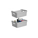 Discountershop 4 stuks opbergmand met handvatten - Opbergmanden - opbergboxen - Gereedschapsbak 4 stuks - afmeting 200 mm x 140 mm x 80mm Discountershop 4 stuks opbergmand met handvatten - Opbergmanden - opbergboxen - Gereedschapsbak 4 stuks - afmeting 200 mm x 140 mm x 80mm