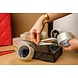 Discountershop 12x stuks rollen Verpakkingstape transparant 55 meter - 5 cm breed - Kantoor en magazijn artikelen Discountershop 12x stuks rollen Verpakkingstape transparant 55 meter - 5 cm breed - Kantoor en magazijn artikelen