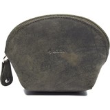 4 East Grey/green Wallet |with YKK zippers| holiday wallet - Compact wallet - Buffalo leather wallet - Small wallet - Wallet - Round wallet 4 East Grey/green Wallet |with YKK zippers| holiday wallet - Compact wallet - Buffalo leather wallet - Small wallet - Wallet - Round wallet