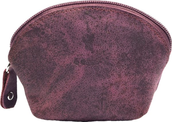 4 East Purple  Wallet |with YKK zippers| holiday wallet - Compact wallet - Buffalo leather wallet - Small wallet - Wallet - Round wallet - 4 East Purple  Wallet |with YKK zippers| holiday wallet - Compact wallet - Buffalo leather wallet - Small wallet - Wallet - Round wallet -