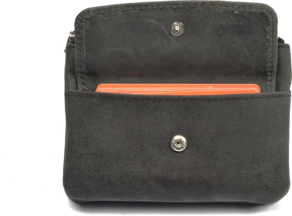 4 East 4East® |Sleuteletui portemonnee|Zwart| portemonnee etui - ring portemonnee - pasjeshouder met rits - rits portemonnee - 3 ritsen portemonnee - buffelleer portemonnee - portemonnee met RFID 4 East 4East® |Sleuteletui portemonnee|Zwart| portemonnee etui - ring portemonnee - pasjeshouder met rits - rits portemonnee - 3 ritsen portemonnee - buffelleer portemonnee - portemonnee met RFID