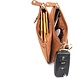 4East 4East® |Sleuteletui portemonnee|Cognac| portemonnee etui - ring portemonnee - pasjeshouder met rits - rits portemonnee - 3 ritsen portemonnee - buffelleer portemonnee - portemonnee met RFID 4East 4East® |Sleuteletui portemonnee|Cognac| portemonnee etui - ring portemonnee - pasjeshouder met rits - rits portemonnee - 3 ritsen portemonnee - buffelleer portemonnee - portemonnee met RFID