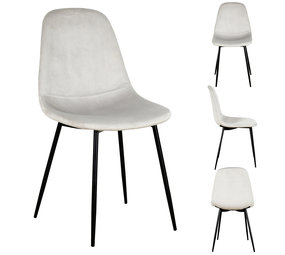 Merkloos Dining room chairs Bucket chair corduroy - Light gray Velvet dining room chair - Velvet chair Velvet chairs - Dining room chairs - Dining table chairs Merkloos Dining room chairs Bucket chair corduroy - Light gray Velvet dining room chair - Velvet chair Velvet chairs - Dining room chairs - Dining table chairs