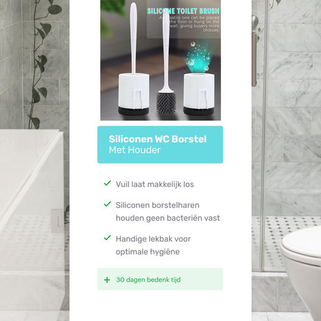 Discountershop Toiletborstel met houder Roestvrij WC Borstel met houder Toiletborstel met houder Toiletborstel in houder Hygiënisch Discountershop Toiletborstel met houder Roestvrij WC Borstel met houder Toiletborstel met houder Toiletborstel in houder Hygiënisch