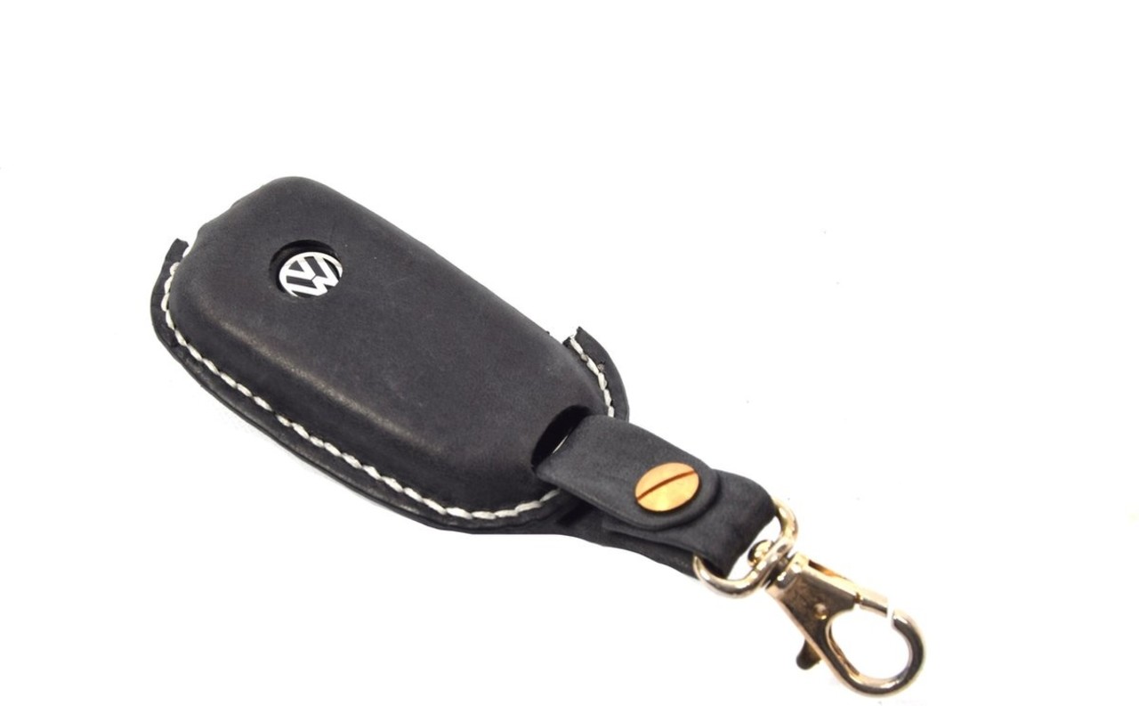 4 East Handmade Volkswagen Key Cover | Leather key case | protective case | car key 4 East Handmade Volkswagen Key Cover | Leather key case | protective case | car key