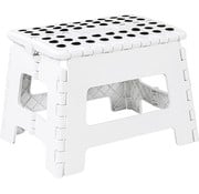 Merkloos Collapsible stool | Step | Step stool | Stairs -grey|Stairs| Step Foldable | stool | Handy | Top!