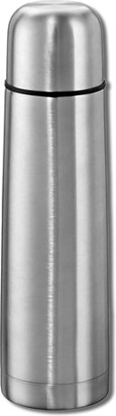 Discountershop Discountershop® RVS Thermosfles 1.0 liter met 2 bekers Discountershop Discountershop® RVS Thermosfles 1.0 liter met 2 bekers