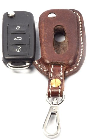 4 East Handgemaakt Volkswagen Sleutel Cover | Lederen sleutelhoesje | beschermhoesje | autosleutel 4 East Handgemaakt Volkswagen Sleutel Cover | Lederen sleutelhoesje | beschermhoesje | autosleutel