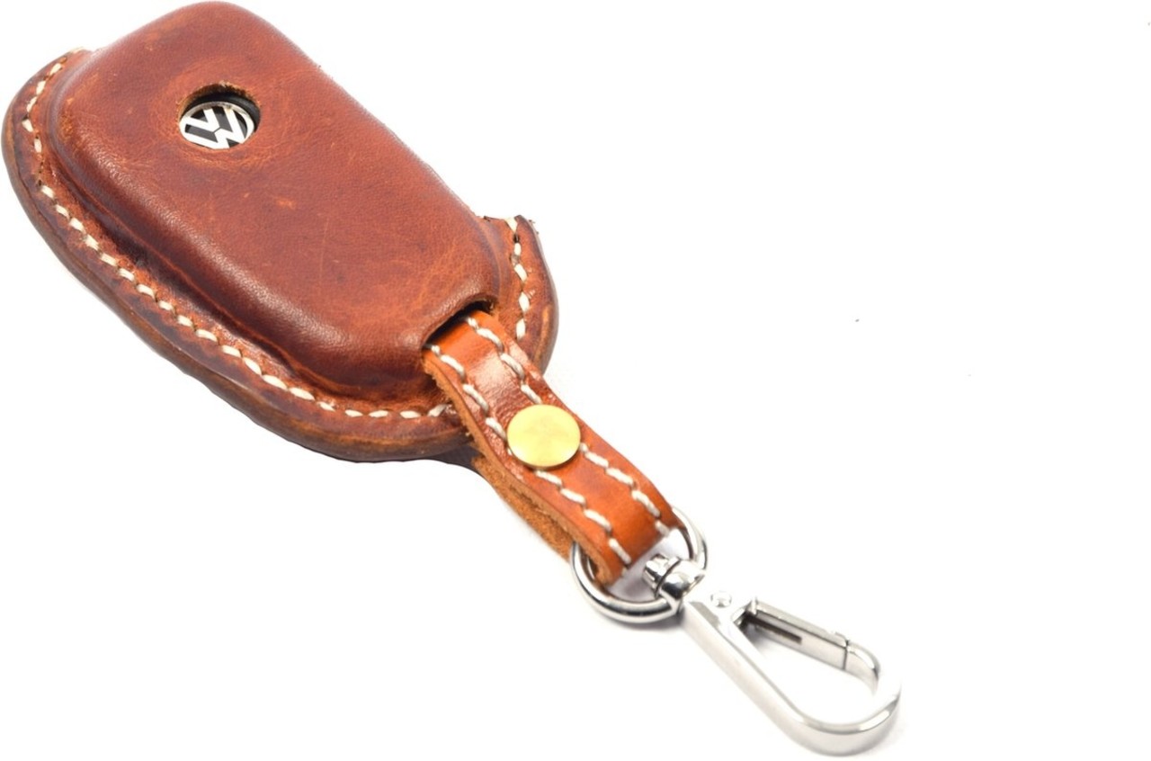 4 East Handgemaakt Volkswagen Sleutel Cover | Leren sleutelhoesje | beschermhoesje | autosleutel 4 East Handgemaakt Volkswagen Sleutel Cover | Leren sleutelhoesje | beschermhoesje | autosleutel