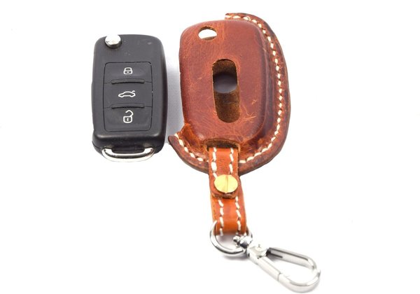 4 East Handgemaakt Volkswagen Sleutel Cover | Leren sleutelhoesje | beschermhoesje | autosleutel 4 East Handgemaakt Volkswagen Sleutel Cover | Leren sleutelhoesje | beschermhoesje | autosleutel