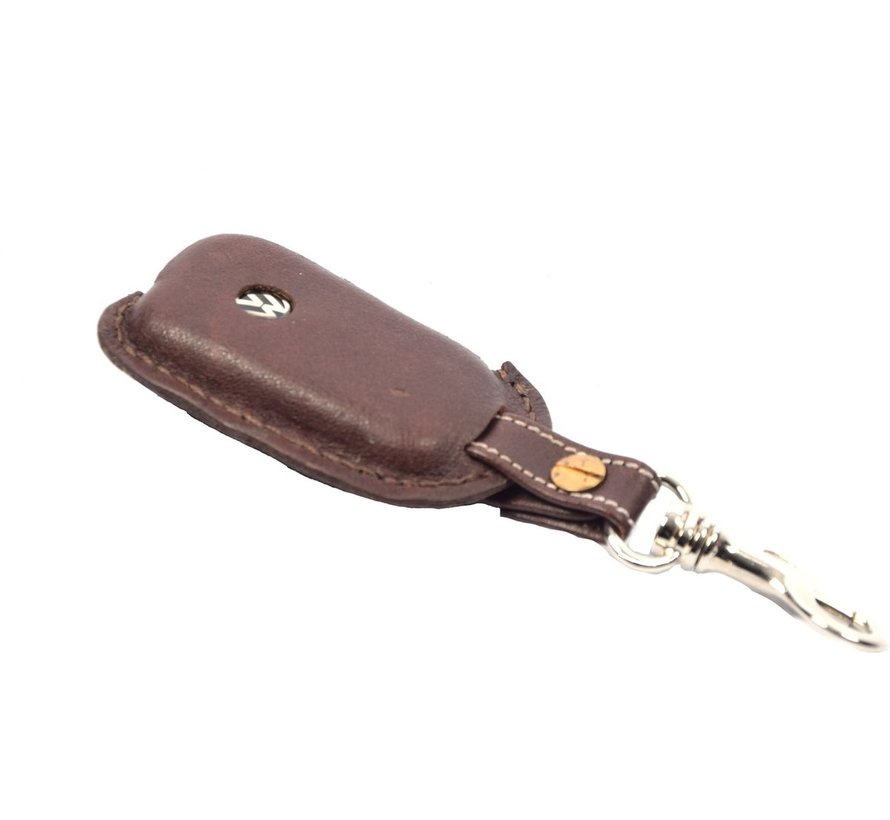 Handgemaakt Volkswagen Sleutel Cover | Leren sleutelhoesje | beschermhoesje | autosleutel