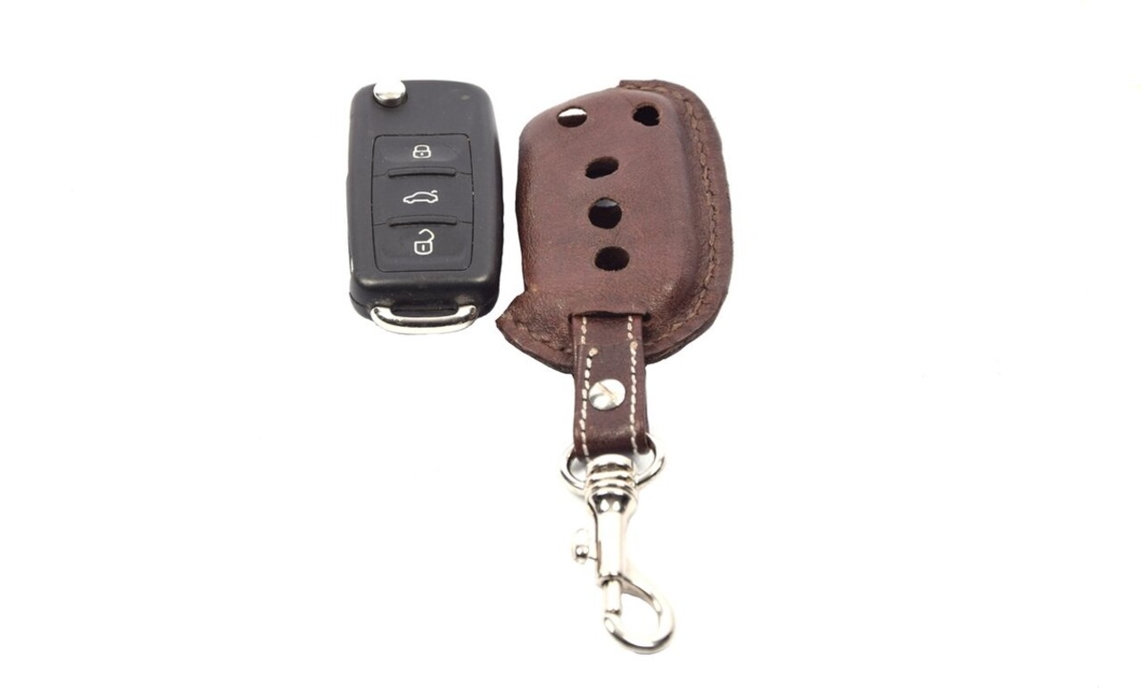 4 East Handmade Volkswagen Key Cover | Leather key case | protective case | car key