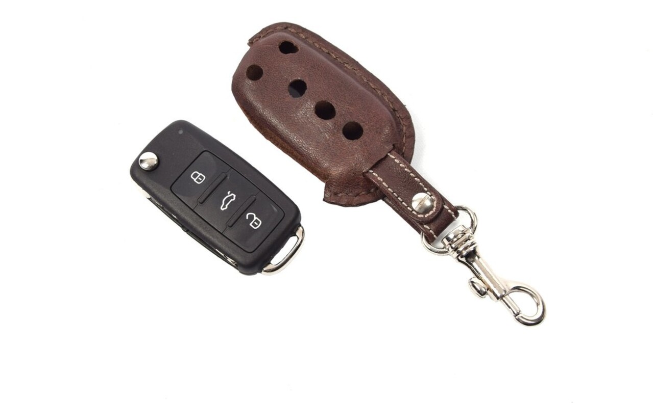 4 East Handmade Volkswagen Key Cover | Leather key case | protective case | car key