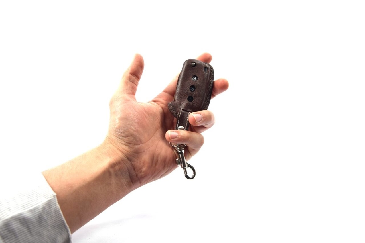 4 East Handmade Volkswagen Key Cover | Leather key case | protective case | car key