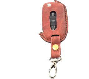 4 East Handmade Volkswagen Key Cover | Leather key case | protective case | car key 4 East Handmade Volkswagen Key Cover | Leather key case | protective case | car key