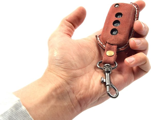 4 East Handmade Volkswagen Key Cover | Leather key case | protective case | car key 4 East Handmade Volkswagen Key Cover | Leather key case | protective case | car key