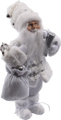 Discountershop Luxe Afgewerkte Kerst Decoratie | Kerstversiering | 57 CM | Grijs | Handgemaakt Kerstpop | Discountershop Luxe Afgewerkte Kerst Decoratie | Kerstversiering | 57 CM | Grijs | Handgemaakt Kerstpop |