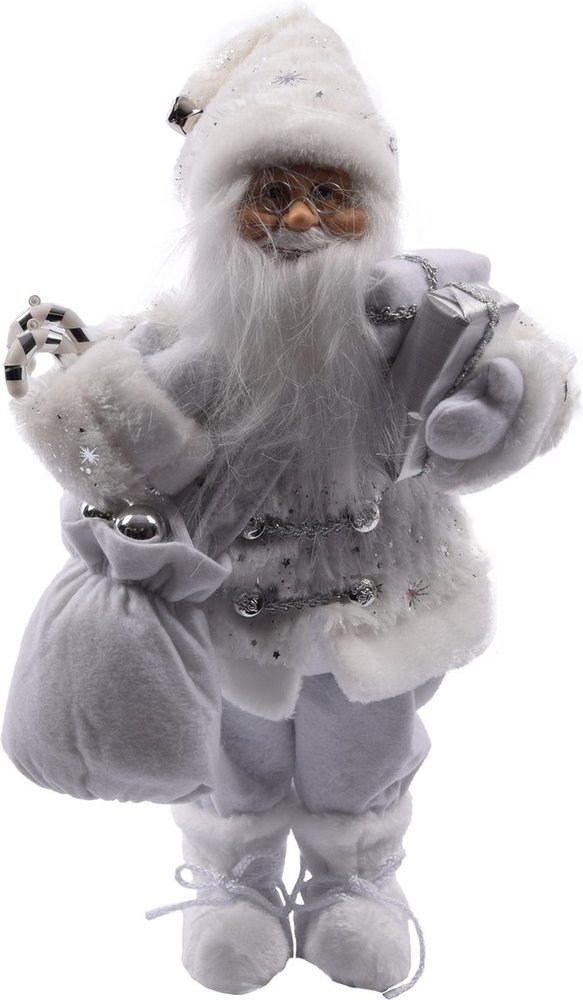 Discountershop Luxe Afgewerkte Kerst Decoratie | Kerstversiering | 57 CM | Grijs | Handgemaakt Kerstpop | Discountershop Luxe Afgewerkte Kerst Decoratie | Kerstversiering | 57 CM | Grijs | Handgemaakt Kerstpop |