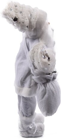 Discountershop Luxe Afgewerkte Kerst Decoratie | Kerstversiering | 57 CM | Grijs | Handgemaakt Kerstpop | Discountershop Luxe Afgewerkte Kerst Decoratie | Kerstversiering | 57 CM | Grijs | Handgemaakt Kerstpop |