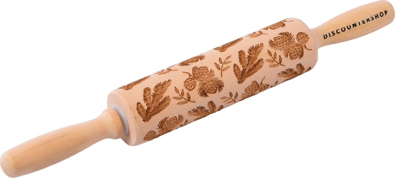 Discountershop Deegroller van hout voor kerstkoekjes | Gegraveerde Deegroller |kerstgebak| Uitsteekvormpjes |koekvormpjes| Koekjes | Koek | Discountershop Deegroller van hout voor kerstkoekjes | Gegraveerde Deegroller |kerstgebak| Uitsteekvormpjes |koekvormpjes| Koekjes | Koek |