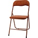 Discountershop 3x Klapstoel met zithoogte van 43 cml Vouwstoel velvet zitvlak en rug bekleed camel bruin Discountershop 3x Klapstoel met zithoogte van 43 cml Vouwstoel velvet zitvlak en rug bekleed camel bruin