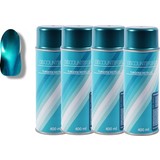 Discountershop Spray paint | Spray paint | Aerosol | turquoise metallic | Varnish | Quick drying | Transparent | Indoor & Outdoor| 400ml Discountershop Spray paint | Spray paint | Aerosol | turquoise metallic | Varnish | Quick drying | Transparent | Indoor & Outdoor| 400ml