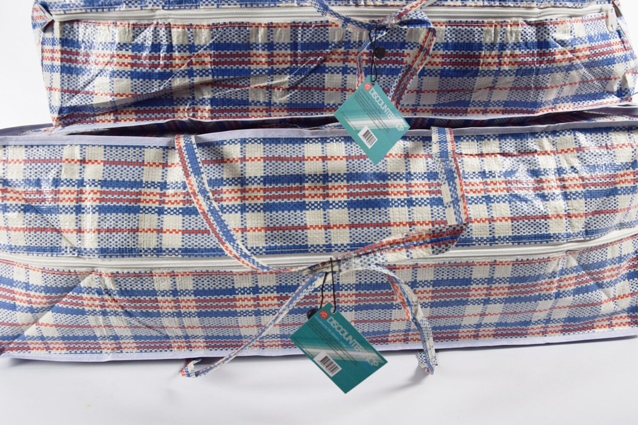 Discountershop Discountershop® Opbergtas 130, 95 en 65 liter | Big shopper Jumbo shoppers | Reistas extra groot | Grote boodschappentas | Zak geruit | Mega tas | Wastas | Boodschappentas met rits – 3 stuks -opbergtas Discountershop Discountershop® Opbergtas 130, 95 en 65 liter | Big shopper Jumbo shoppers | Reistas extra groot | Grote boodschappentas | Zak geruit | Mega tas | Wastas | Boodschappentas met rits – 3 stuks -opbergtas