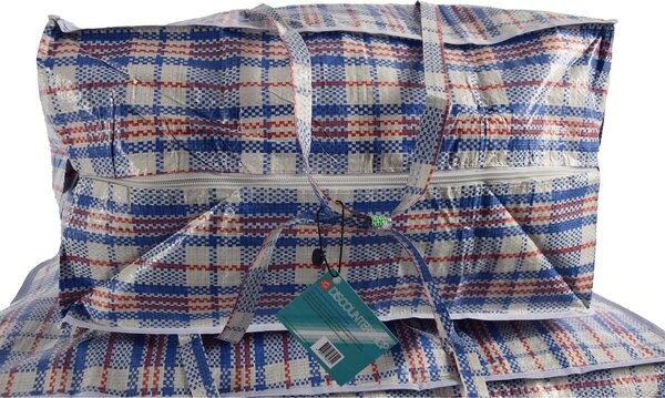 Discountershop Discountershop® Storage bag 130, 95 and 65 liters | Big shopper Jumbo shopper | Travel bag extra large | Large shopping bag | Pocket checked | Mega bag | Laundry bag | Shopping bag with zipper - 3 pieces -storage bag Discountershop Discountershop® Storage bag 130, 95 and 65 liters | Big shopper Jumbo shopper | Travel bag extra large | Large shopping bag | Pocket checked | Mega bag | Laundry bag | Shopping bag with zipper - 3 pieces -storage bag