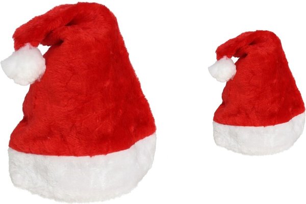 Discountershop 12 Pieces Santa Hat |Merry Christmas |100% Polyester Kids Luxury Christmas Hat | santa hats Discountershop 12 Pieces Santa Hat |Merry Christmas |100% Polyester Kids Luxury Christmas Hat | santa hats