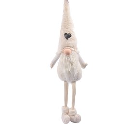 Discountershop Gnome kerstkabouter | Kerstdecoratie voor binnen | Kabouter Gnome Dwerg Kerst WIT 23X15X85 cm Discountershop Gnome kerstkabouter | Kerstdecoratie voor binnen | Kabouter Gnome Dwerg Kerst WIT 23X15X85 cm