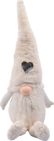 Discountershop Gnome kerstkabouter | Kerstdecoratie voor binnen | Kabouter Gnome Dwerg Kerst WIT 23X15X85 cm Discountershop Gnome kerstkabouter | Kerstdecoratie voor binnen | Kabouter Gnome Dwerg Kerst WIT 23X15X85 cm