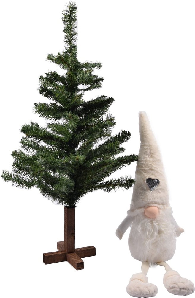 Discountershop Gnome kerstkabouter | Kerstdecoratie voor binnen | Kabouter Gnome Dwerg Kerst WIT 23X15X85 cm Discountershop Gnome kerstkabouter | Kerstdecoratie voor binnen | Kabouter Gnome Dwerg Kerst WIT 23X15X85 cm