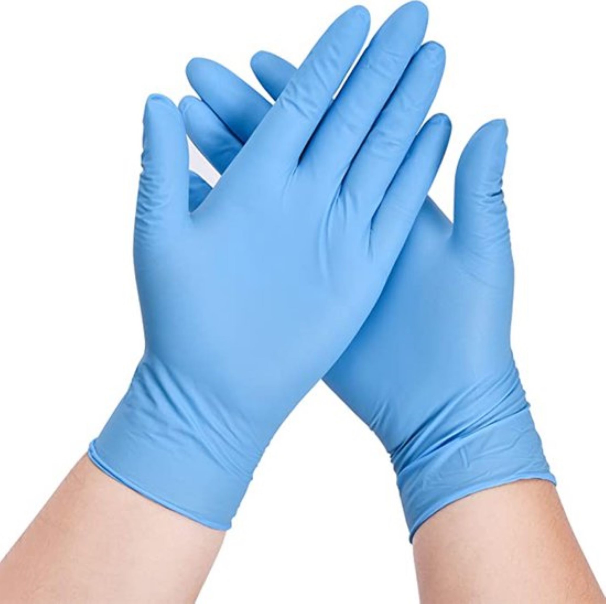 Afgeschaft echtgenoot Vlieger Wegwerp handschoenen blauw 200 stuks - Nitril handschoenen - Poedervri -  Discountershop.nl