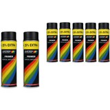 Motip Motip paint primer Primer 7 pieces Spray can Primer black quick drying 500 ML for metal, wood, aluminum and stone - 25 % EXTRA Motip Motip paint primer Primer 7 pieces Spray can Primer black quick drying 500 ML for metal, wood, aluminum and stone - 25 % EXTRA