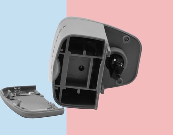 Discountershop Elektrische Puntenslijper Potloodslijper 4xAA batterijen