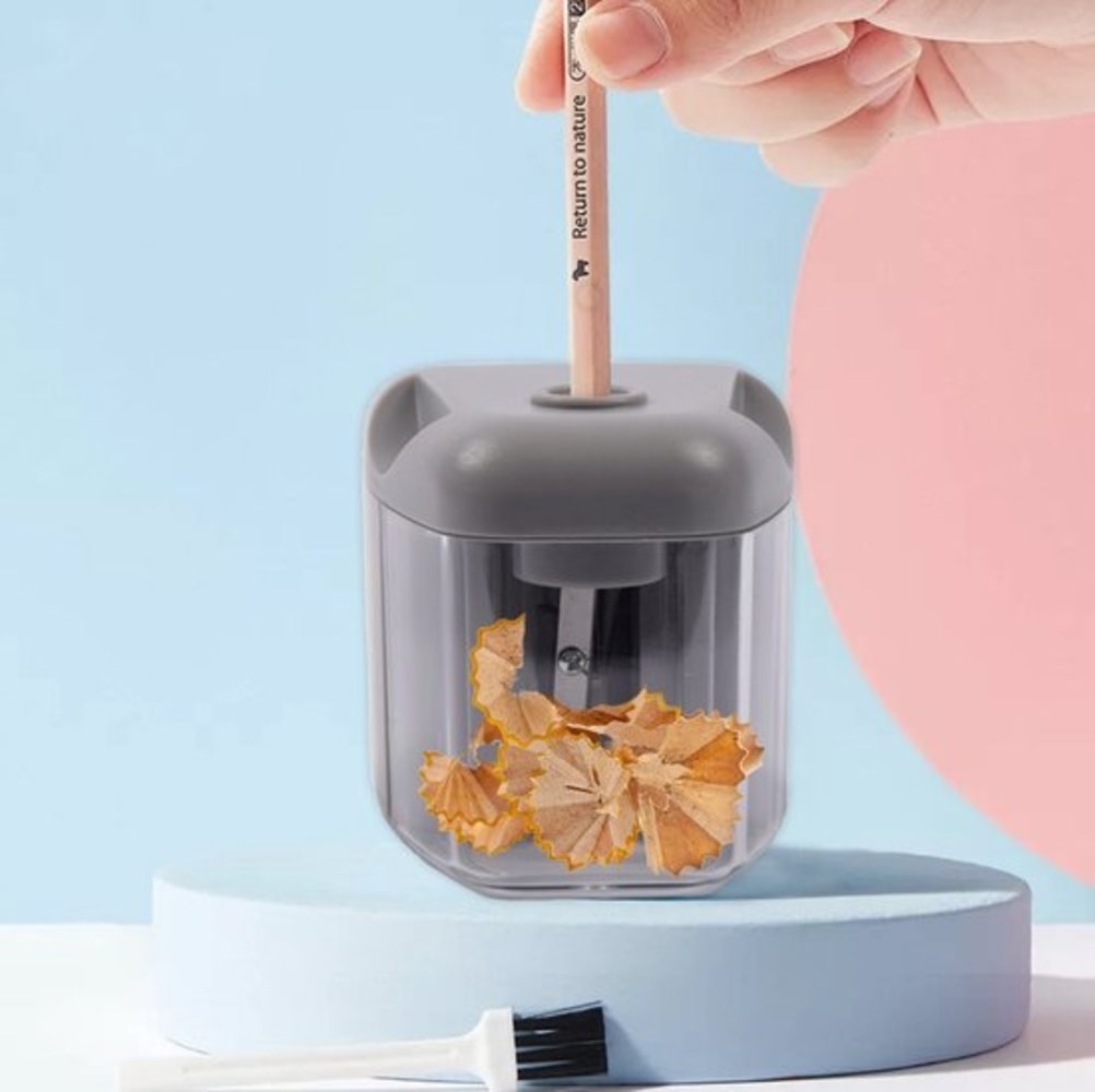 Discountershop Electric Pencil Sharpener Pencil sharpener 4xAA batteries