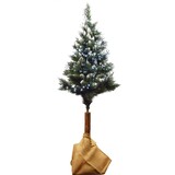 Discountershop Artificial Christmas tree diamond Christmas tree on natural wooden trunk 160 cm - Artificial DIAMOND PINE TREE 160CM - Artificial Christmas tree 160cm snow Christmas tree Discountershop Artificial Christmas tree diamond Christmas tree on natural wooden trunk 160 cm - Artificial DIAMOND PINE TREE 160CM - Artificial Christmas tree 160cm snow Christmas tree