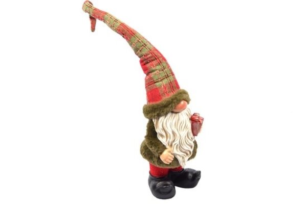 Discountershop 1 Pieces Christmas gnome in cute design | 12x10x50 |garden gnome for christmas decoration |decorative gnome room decoration for inside and outside |dwarf small Discountershop 1 Pieces Christmas gnome in cute design | 12x10x50 |garden gnome for christmas decoration |decorative gnome room decoration for inside and outside |dwarf small