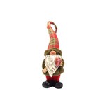Discountershop 1 Pieces Christmas gnome in cute design | 12x10x50 |garden gnome for christmas decoration |decorative gnome room decoration for inside and outside |dwarf small Discountershop 1 Pieces Christmas gnome in cute design | 12x10x50 |garden gnome for christmas decoration |decorative gnome room decoration for inside and outside |dwarf small