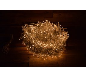 Discountershop Cluster Kerstverlichting | Kerst | Kerstboomverlichting |Extra warm wit 1152 LED 8,5 meter transparante kabel – IP44 voor binnens en buitens huis Discountershop Cluster Kerstverlichting | Kerst | Kerstboomverlichting |Extra warm wit 1152 LED 8,5 meter transparante kabel – IP44 voor binnens en buitens huis