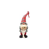 Discountershop 1 Pieces Christmas gnome in cute design | 12x10x50 |garden gnome for christmas decoration |decorative gnome room decoration for inside and outside |dwarf small