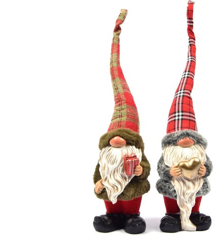 Discountershop 1 Pieces Christmas gnome in cute design | 12x10x50 |garden gnome for christmas decoration |decorative gnome room decoration for inside and outside |dwarf small Discountershop 1 Pieces Christmas gnome in cute design | 12x10x50 |garden gnome for christmas decoration |decorative gnome room decoration for inside and outside |dwarf small