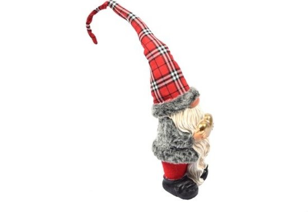 Discountershop 1 Pieces Christmas gnome in cute design | 12x10x50 |garden gnome for christmas decoration |decorative gnome room decoration for inside and outside |dwarf small Discountershop 1 Pieces Christmas gnome in cute design | 12x10x50 |garden gnome for christmas decoration |decorative gnome room decoration for inside and outside |dwarf small