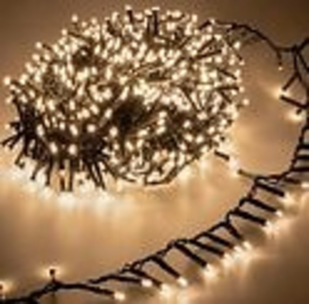 Discountershop Kerstbomen Kerstboomverlichting - 450 cm - warm wit - 768 lichtpunten - 64 Knipperende lichten Discountershop Kerstbomen Kerstboomverlichting - 450 cm - warm wit - 768 lichtpunten - 64 Knipperende lichten