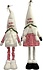 Set van 2 stuks| Gnome Staand 100 cm en laag naar 75 cm |Met Led |Kerst Kabouter Puntmuts| Gevuld met pluche | kerstversiering| Kerstman/gnome vrouw baard| pop Set van 2 stuks| Gnome Staand 100 cm en laag naar 75 cm |Met Led |Kerst Kabouter Puntmuts| Gevuld met pluche | kerstversiering| Kerstman/gnome vrouw baard| pop