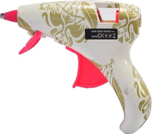 Merkloos Lijmpistool met lijmpatronen 10 w - 220-240 v - 50 HZ Merkloos Lijmpistool met lijmpatronen 10 w - 220-240 v - 50 HZ