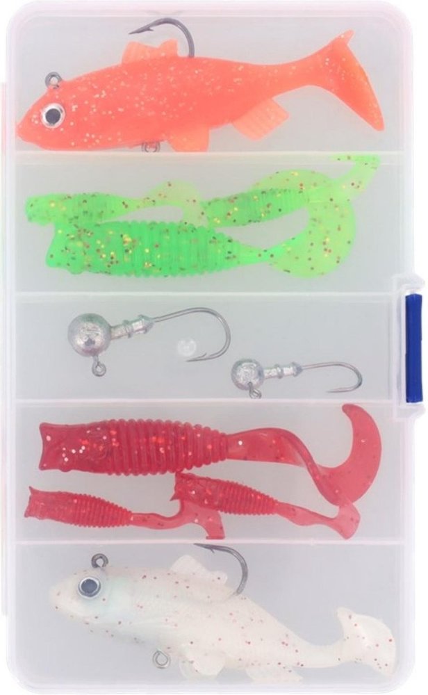 Max Ranger Lure Set With Box |Soft Lures | 10 Pieces |Birthday Gift Max Ranger Lure Set With Box |Soft Lures | 10 Pieces |Birthday Gift